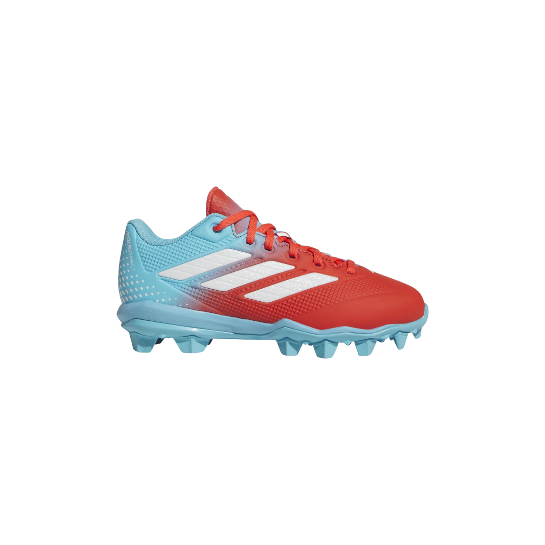Adidas Youth Adizero Impact MD Rubber (Columbia Blue/Red) - Deportes Salvador Colom