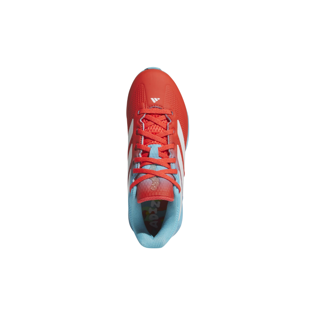 Image of Adidas Youth Adizero Impact MD Rubber (Columbia Blue/Red) - Deportes Salvador Colom
