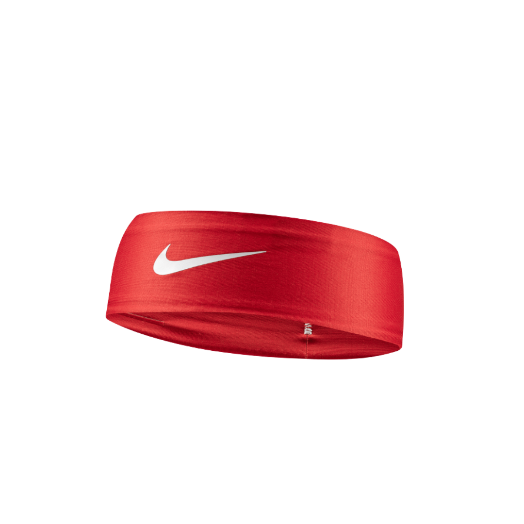 Image of Nike Dri-Fit Fury Classic Headband (Red) - Deportes Salvador Colom