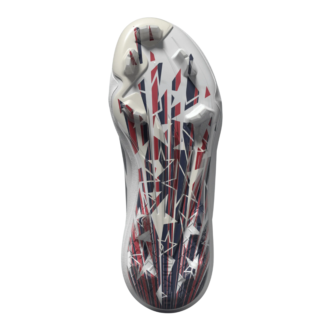 Image of Adidas Adizero Impact TPU USA Men (White/Navy/Red) - Deportes Salvador Colom