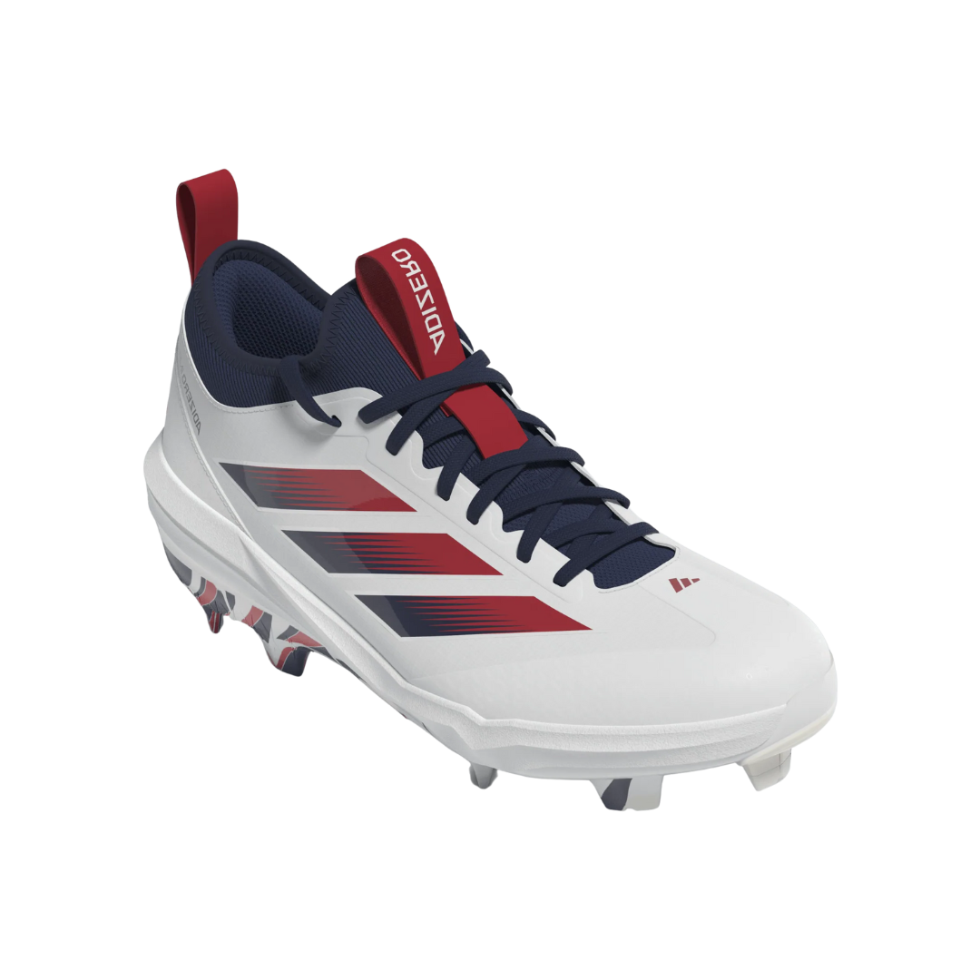 Adidas Adizero Impact TPU USA Men (White/Navy/Red) - Deportes Salvador Colom