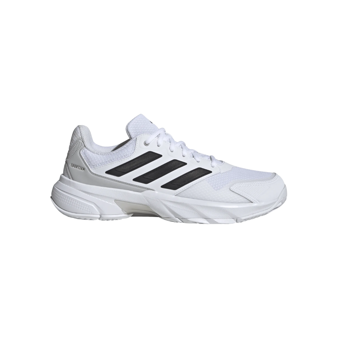 Image of Adidas Courtjam Control 3 Men (White/Black) - Deportes Salvador Colom