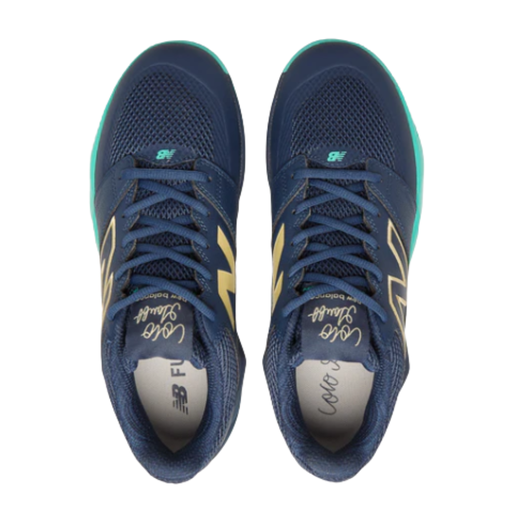New Balance Coco Delray Tennis Shoes Men (Navy/Turquoise) - Deportes Salvador Colom