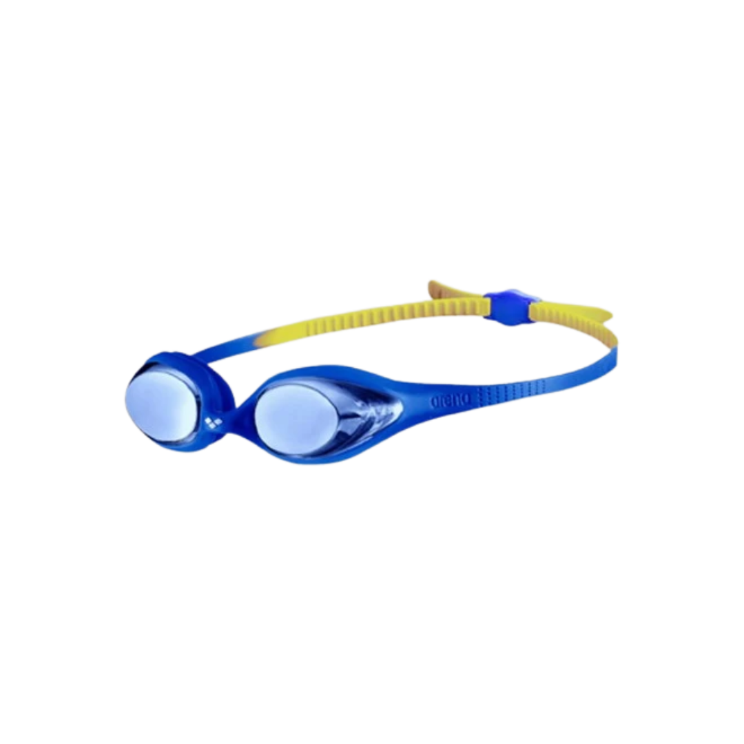 Image of Arena Sports Youth Spider Mirror Goggles (Blue/Yellow) - Deportes Salvador Colom