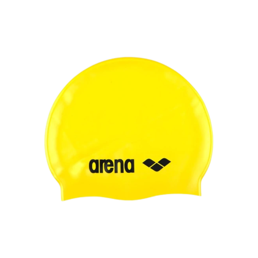 Arena Sports Classic Silicone Cap (Yellow) - Deportes Salvador Colom