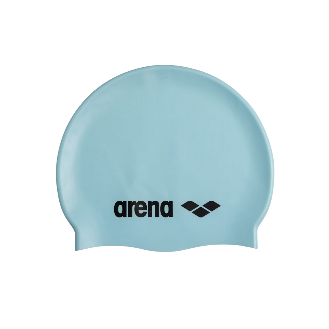 Image of Arena Sports Classic Silicone Cap (Columbia Blue) - Deportes Salvador Colom