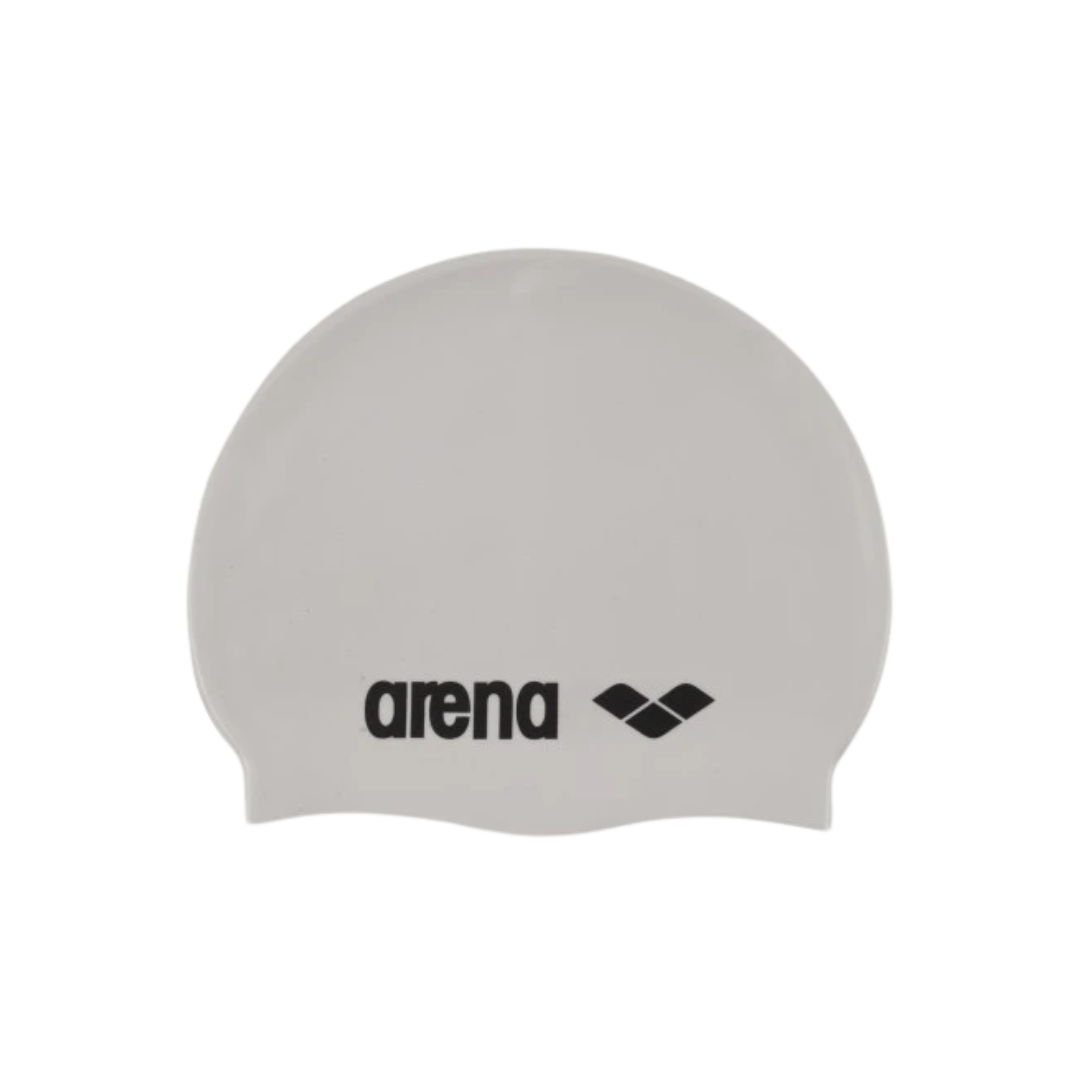 Image of Arena Sports Classic Silicone Cap (White) - Deportes Salvador Colom