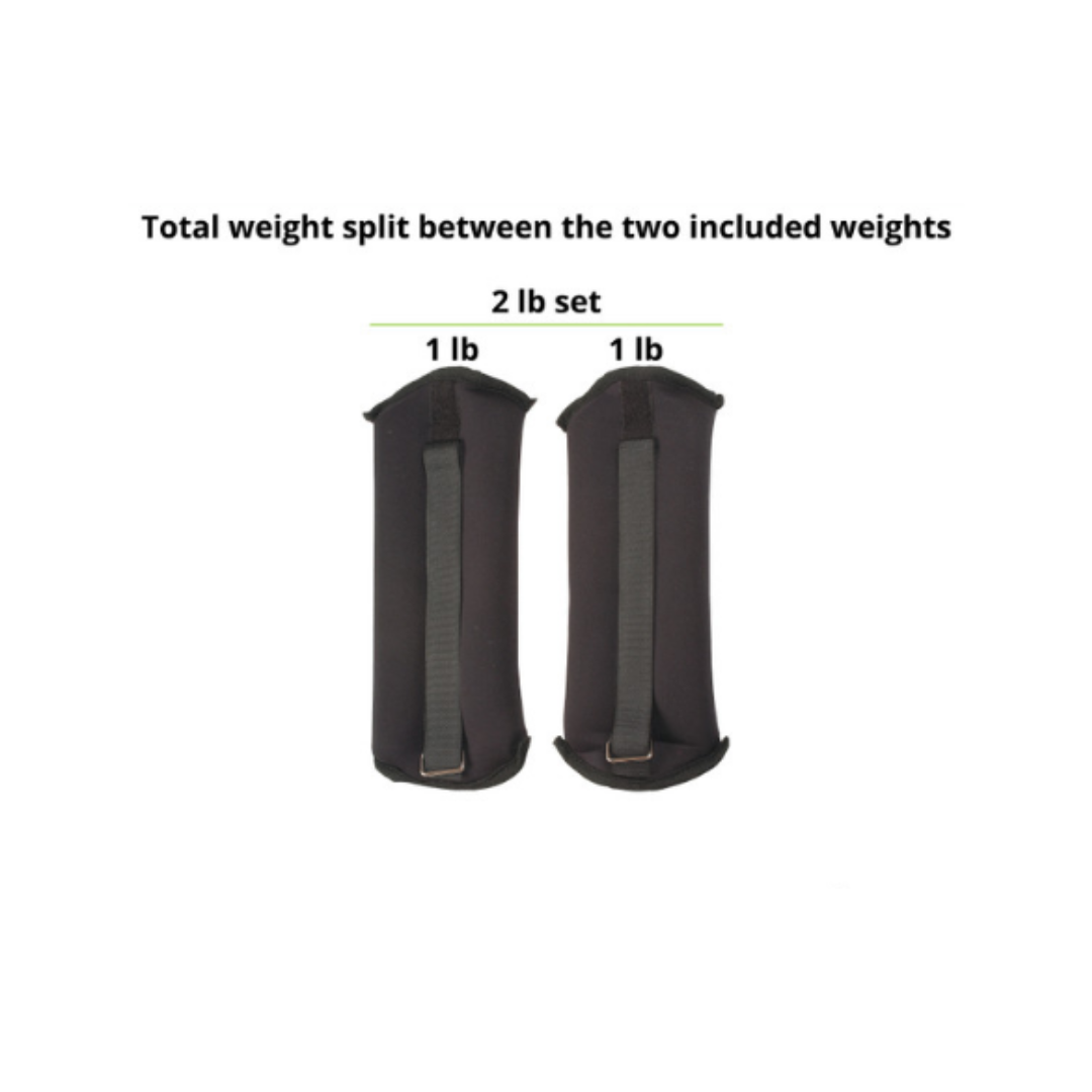 Image of Champion Sports Ankle/Wrist Weights 5 Lbs (2/ 2.5 Lb) - Deportes Salvador Colom
