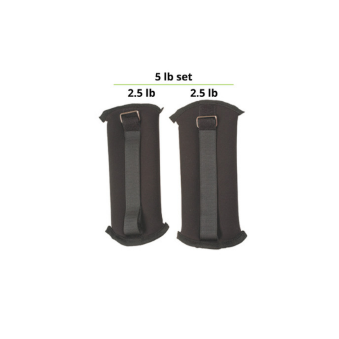 Image of Champion Sports Ankle/Wrist Weights 5 Lbs (2/ 2.5 Lb) - Deportes Salvador Colom