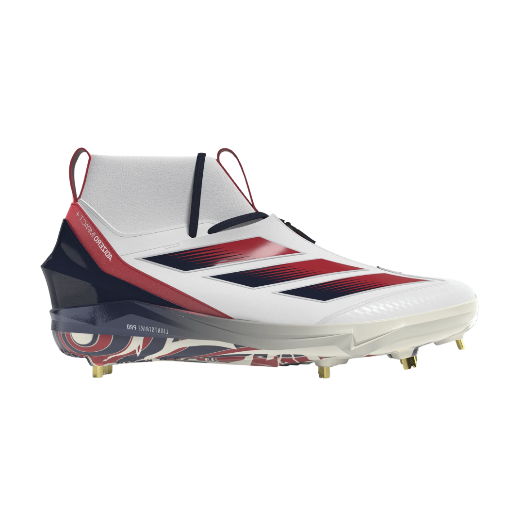 Adidas Adizero Impact+ USA (White/Navy/Red) - Deportes Salvador Colom