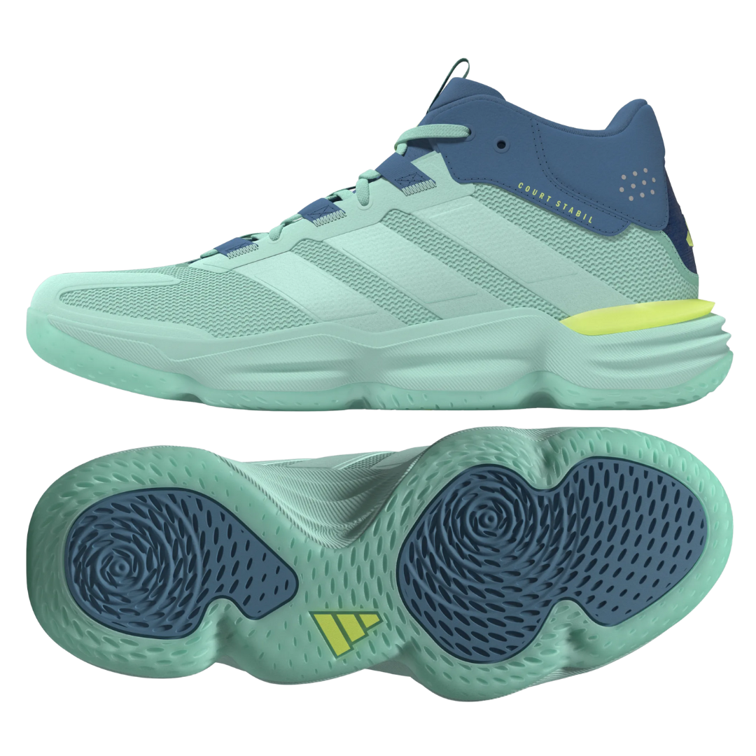Image of Adidas Courtstabil Women (Mint/Navy) - Deportes Salvador Colom
