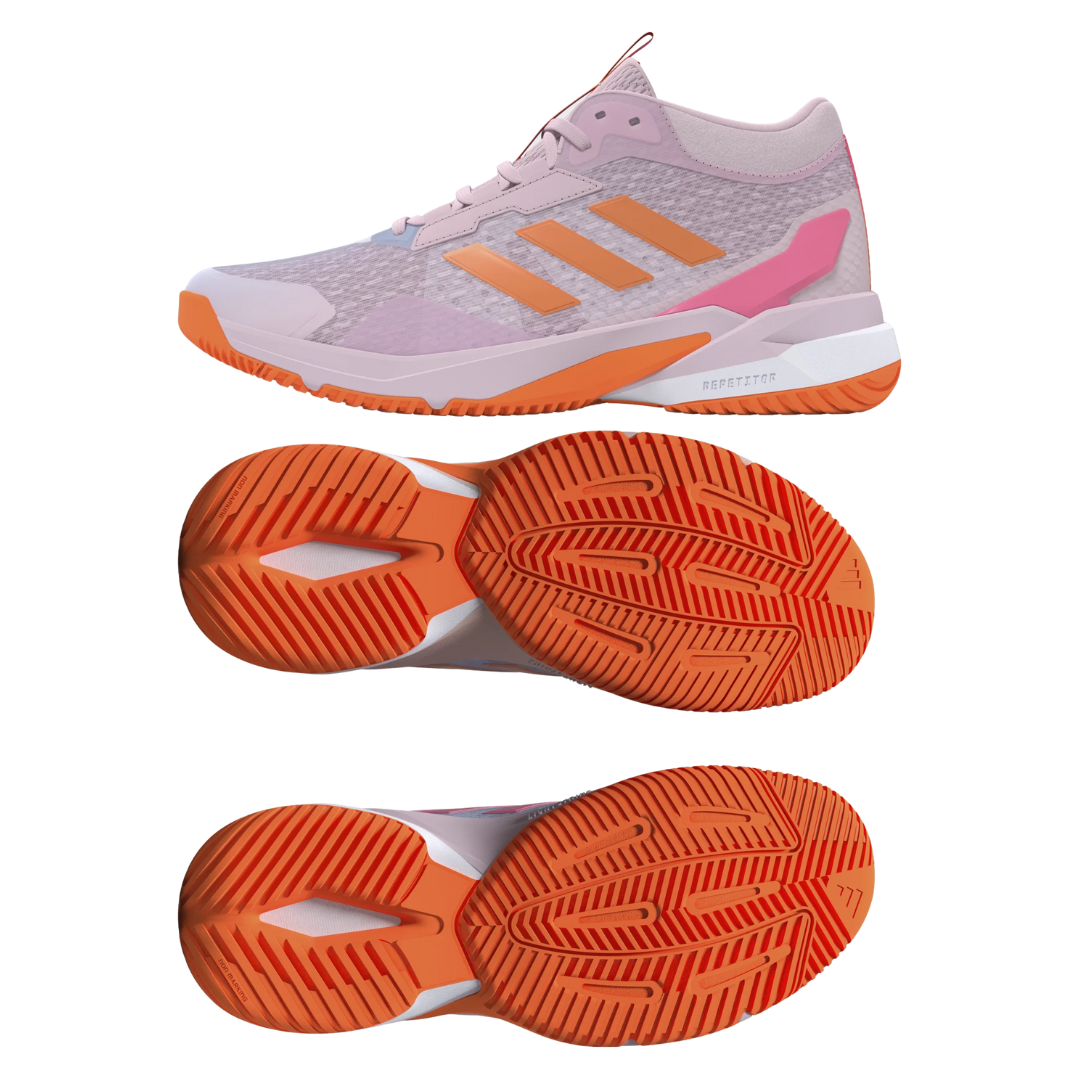 Image of Adidas Crazyflight Mid 6 Women (Pink/Orange) - Deportes Salvador Colom