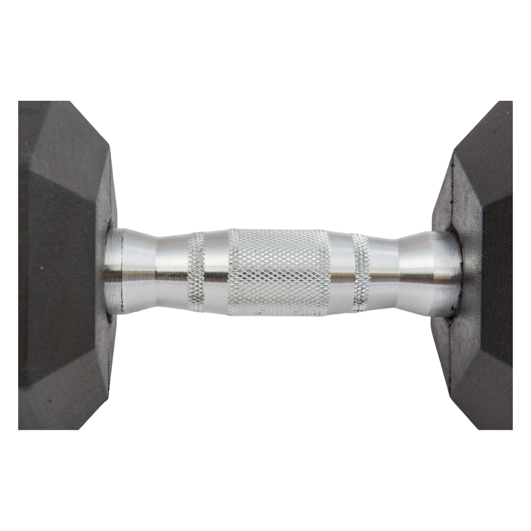 Image of York Barbell Hex Rubber Dumbbell 15 lb - Deportes Salvador Colom