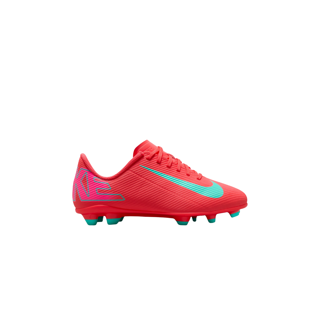 Image of Nike Jr. Mercurial Vapor FG/MG (Crimson/Green) - Deportes Salvador Colom