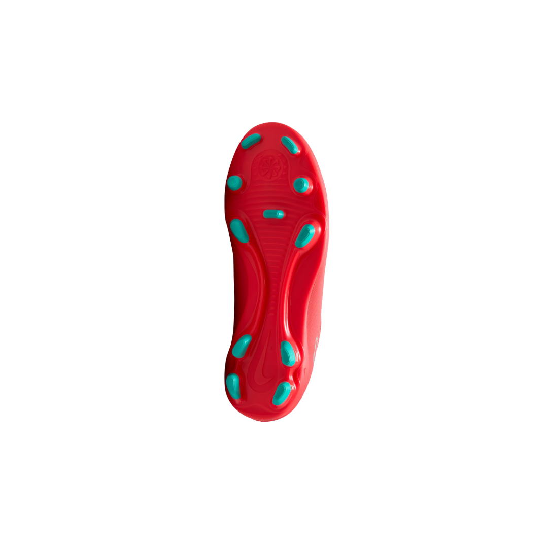 Image of Nike Jr. Mercurial Vapor FG/MG (Crimson/Green) - Deportes Salvador Colom