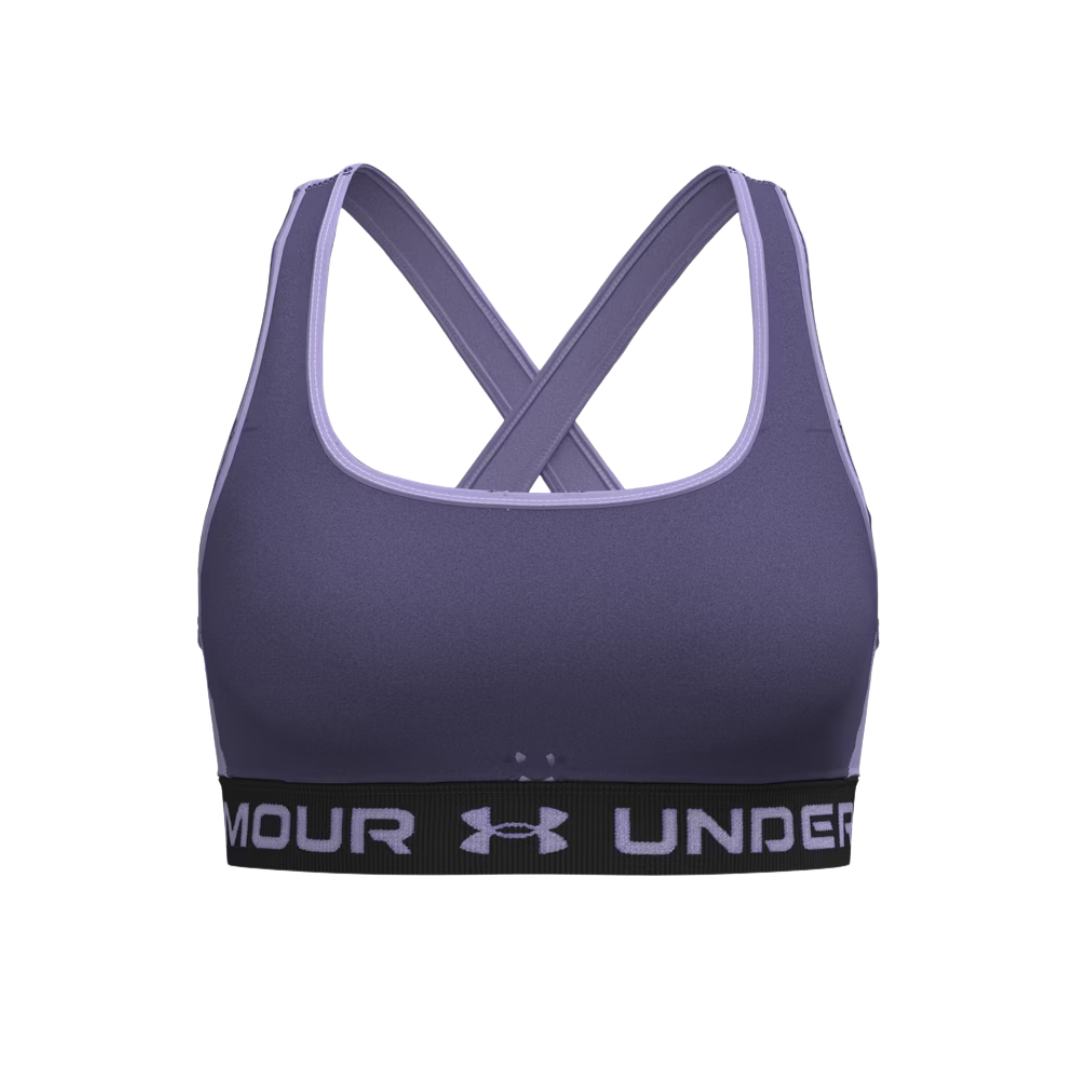 Under Armour Mid Crossback Sport Bra (Purple) - Deportes Salvador Colom