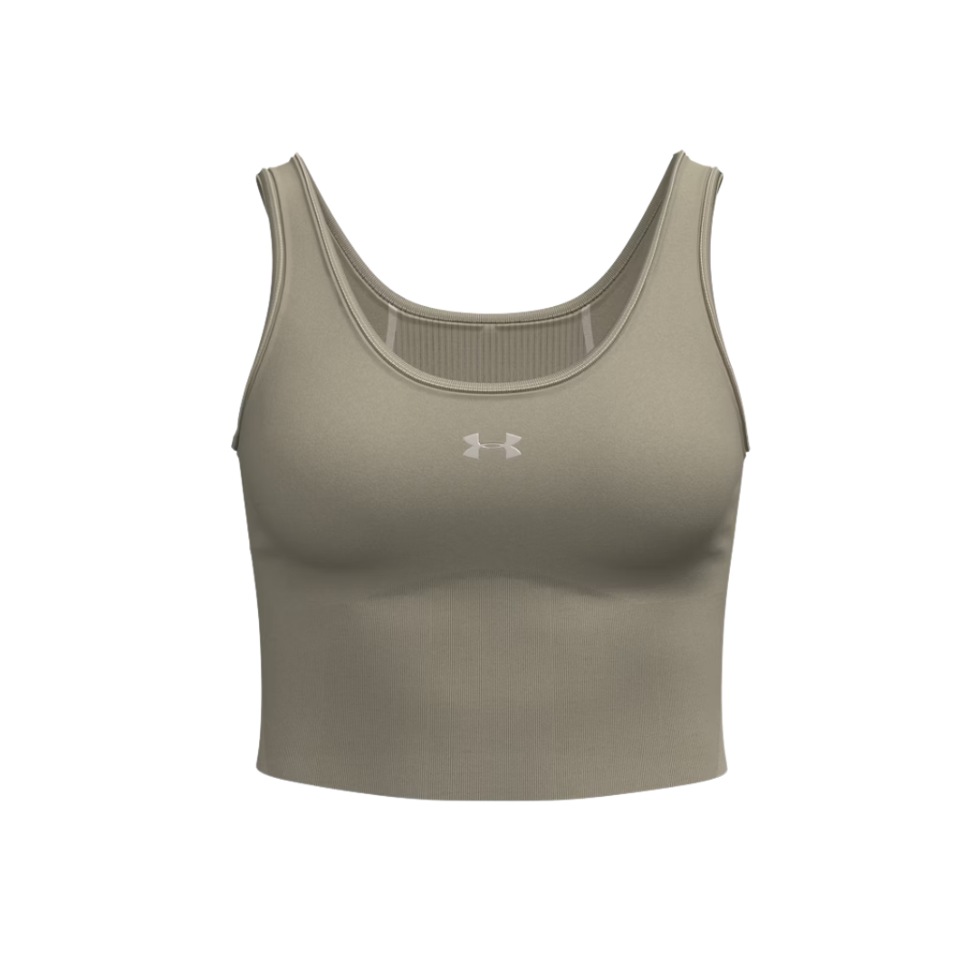 Under Armour Vanish Seamless Women Tank Top (Khaki) - Deportes Salvador Colom