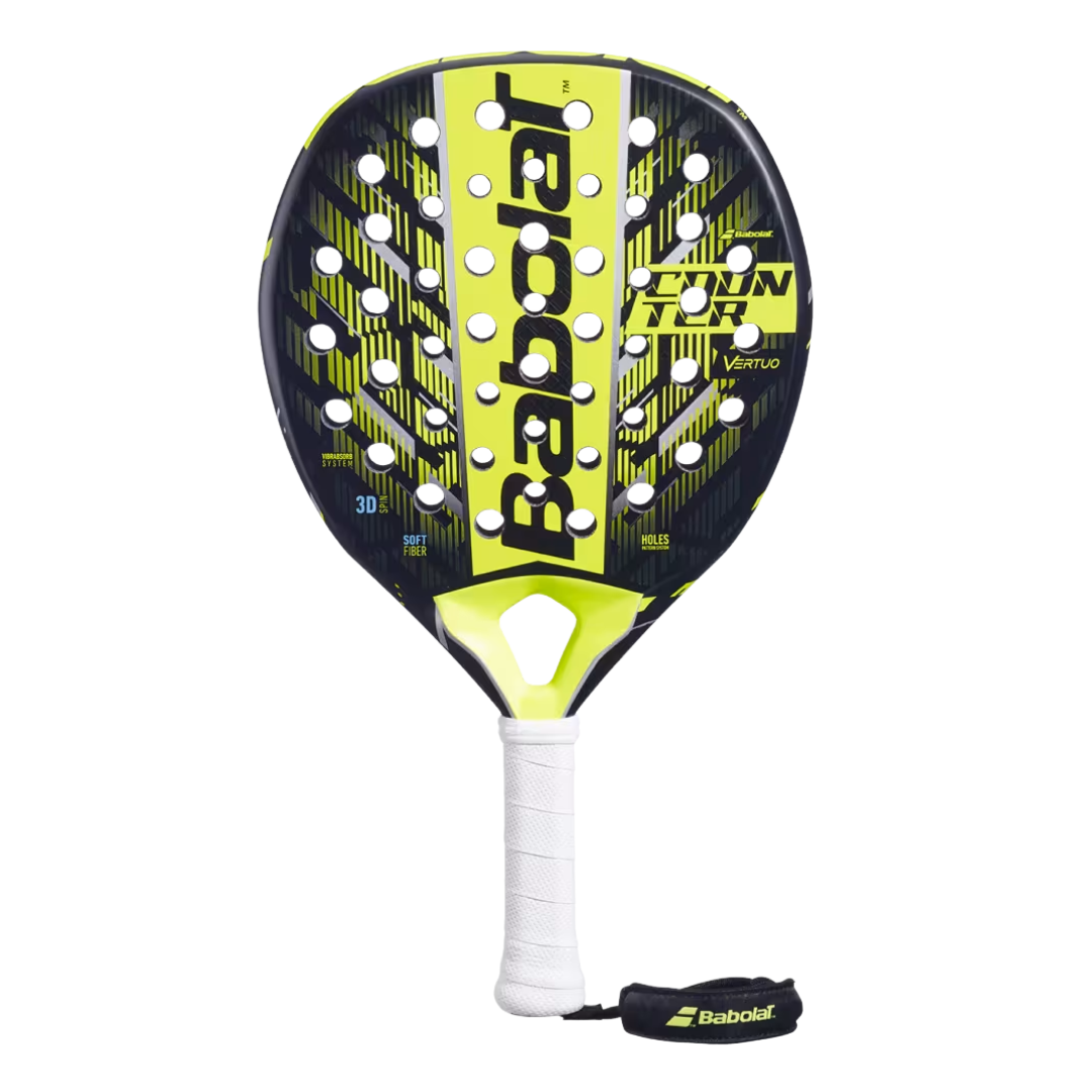 Babolat Counter Vertuo Padel Racket (Black/Yellow) - Deportes Salvador Colom