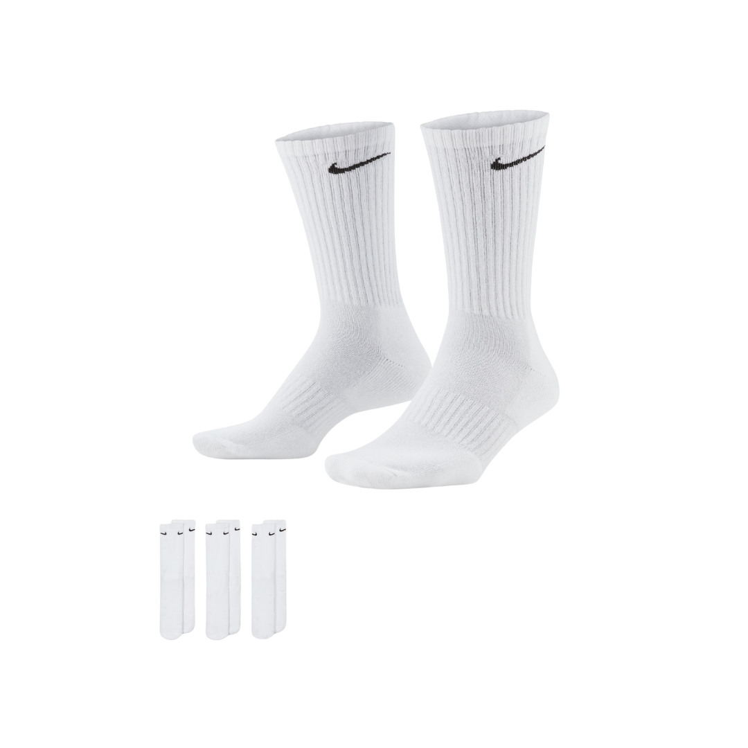 Nike Everyday Crew Socks White LG (8-12) - Deportes Salvador Colom