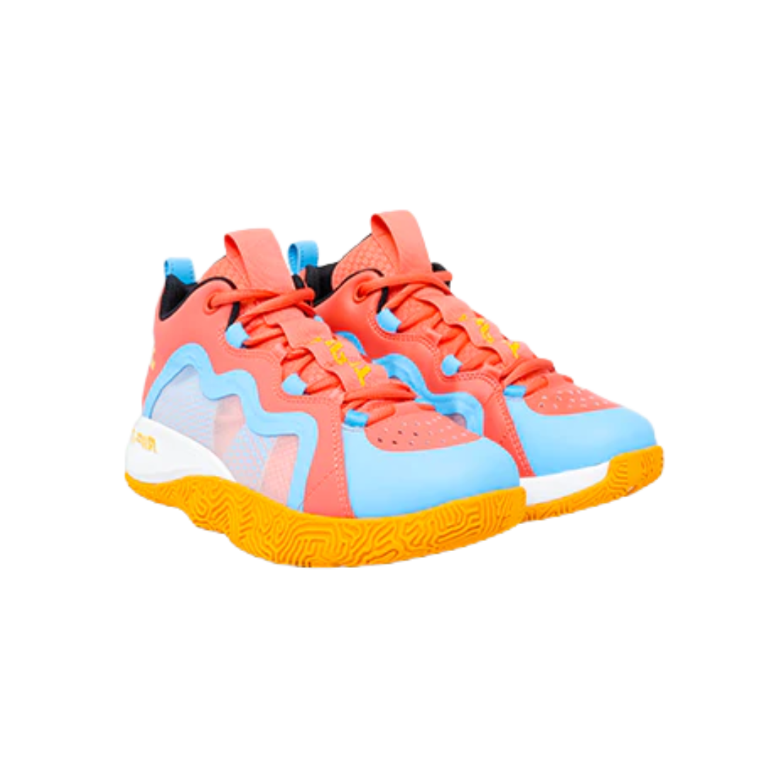 Rip-It Future Women Volleyball Shoe (Pink/Orange/Blue)