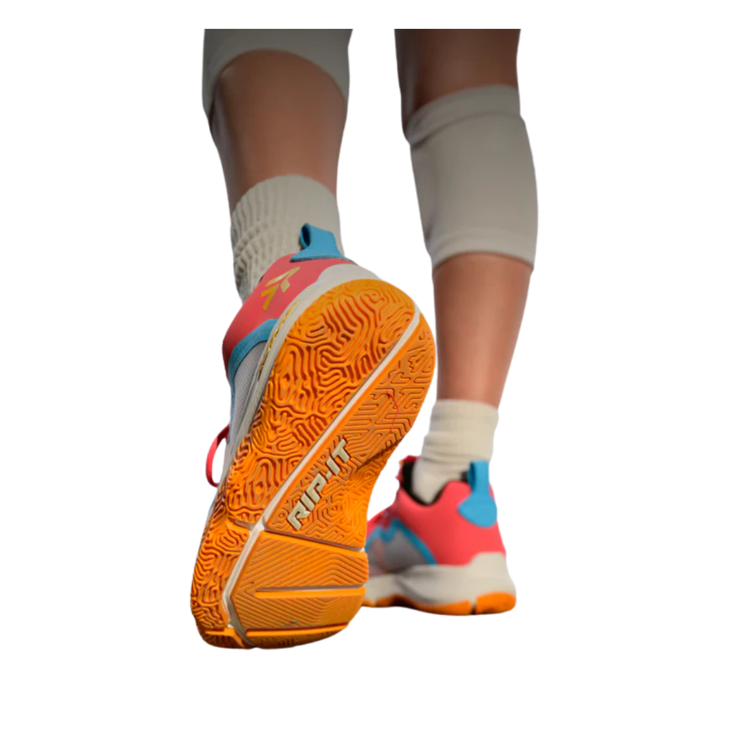 Image of Rip-It Future Women Volleyball Shoe (Pink/Orange/Blue)