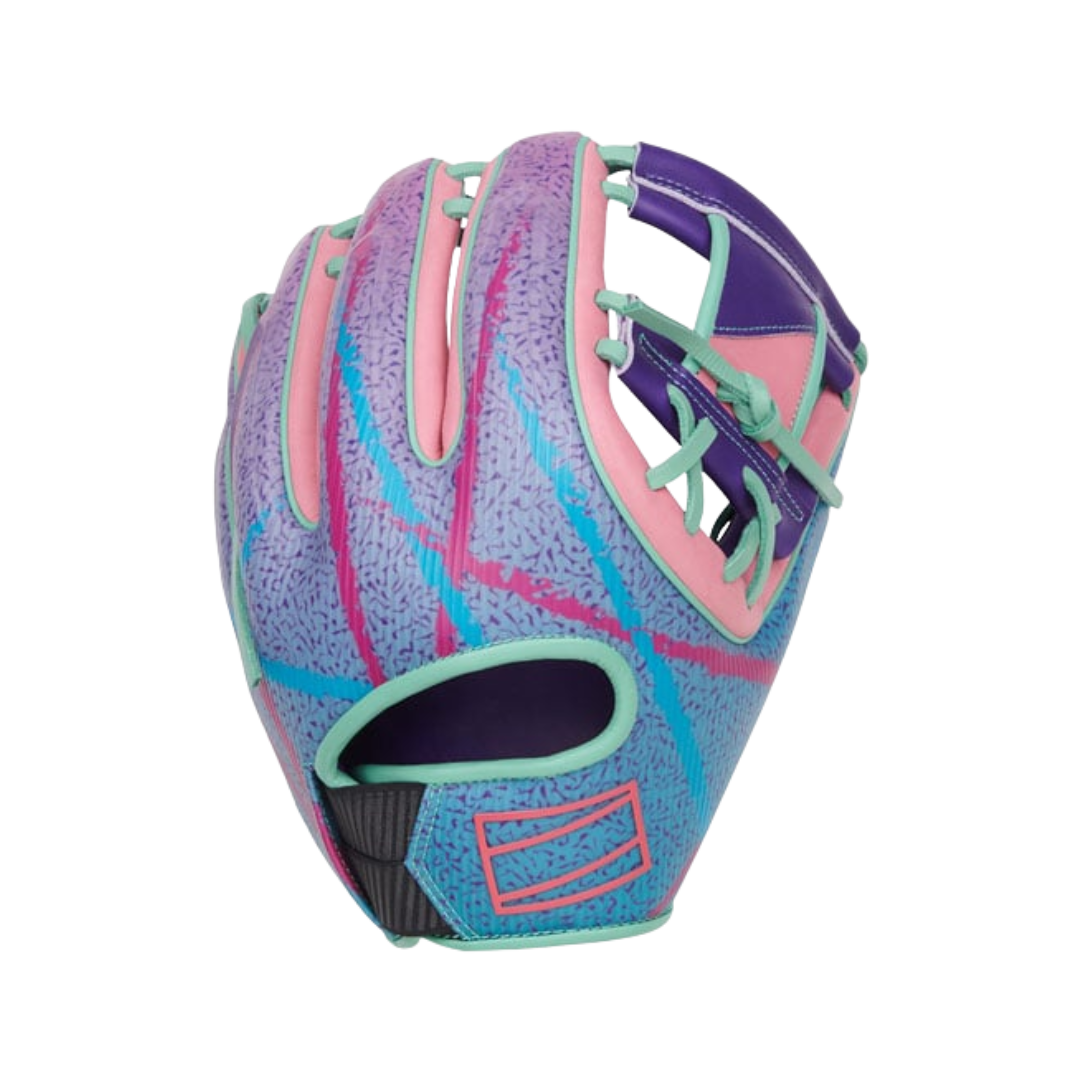 Rawlings REV1X Opening Day IF Glove (Purple/Mint) 11.75"