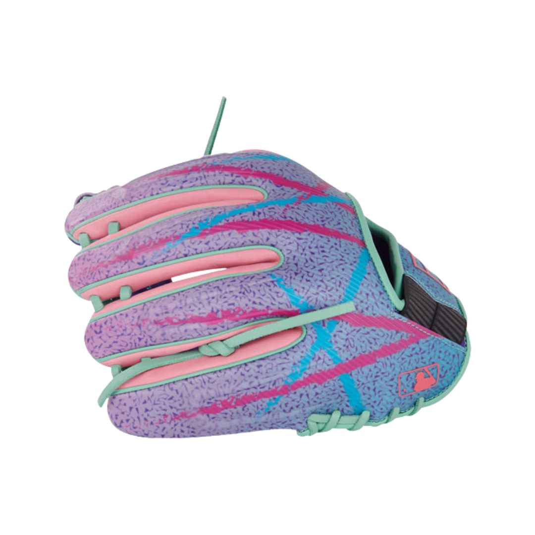 Rawlings REV1X Opening Day IF Glove (Purple/Mint) 11.75"