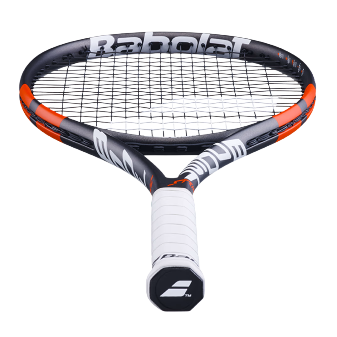Image of Babolat Boost Strike Racket Strung 4 3/8'' (Navy/Red)