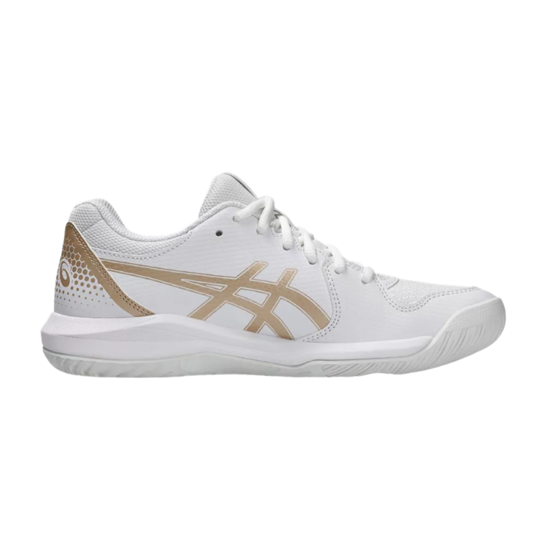 Asics Gel-Dedicate 8 Pickleball Women (White/Champagne)