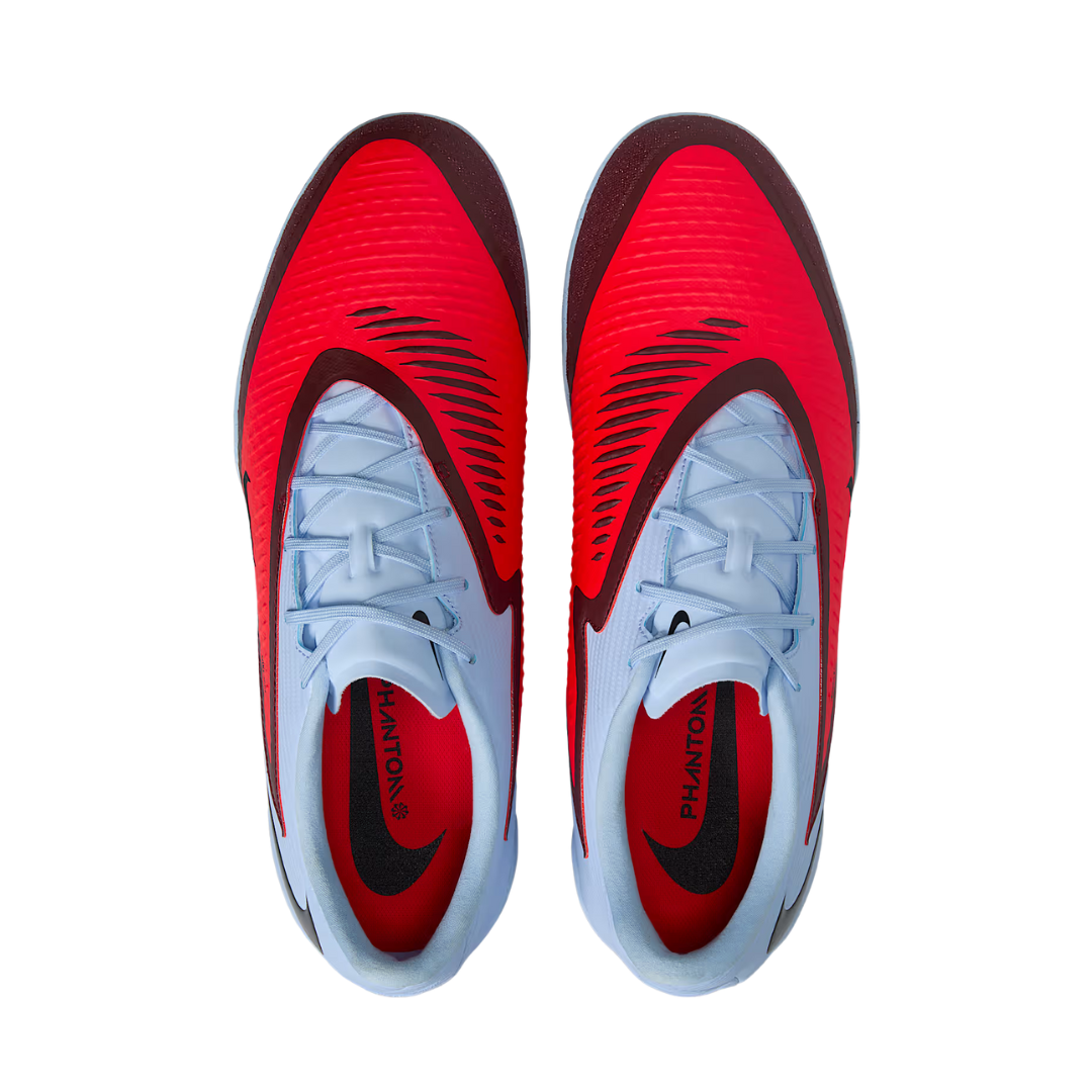 Image of Nike Phantom 6 Low Academy Indoor (Royal Tint/Bright Crimson)