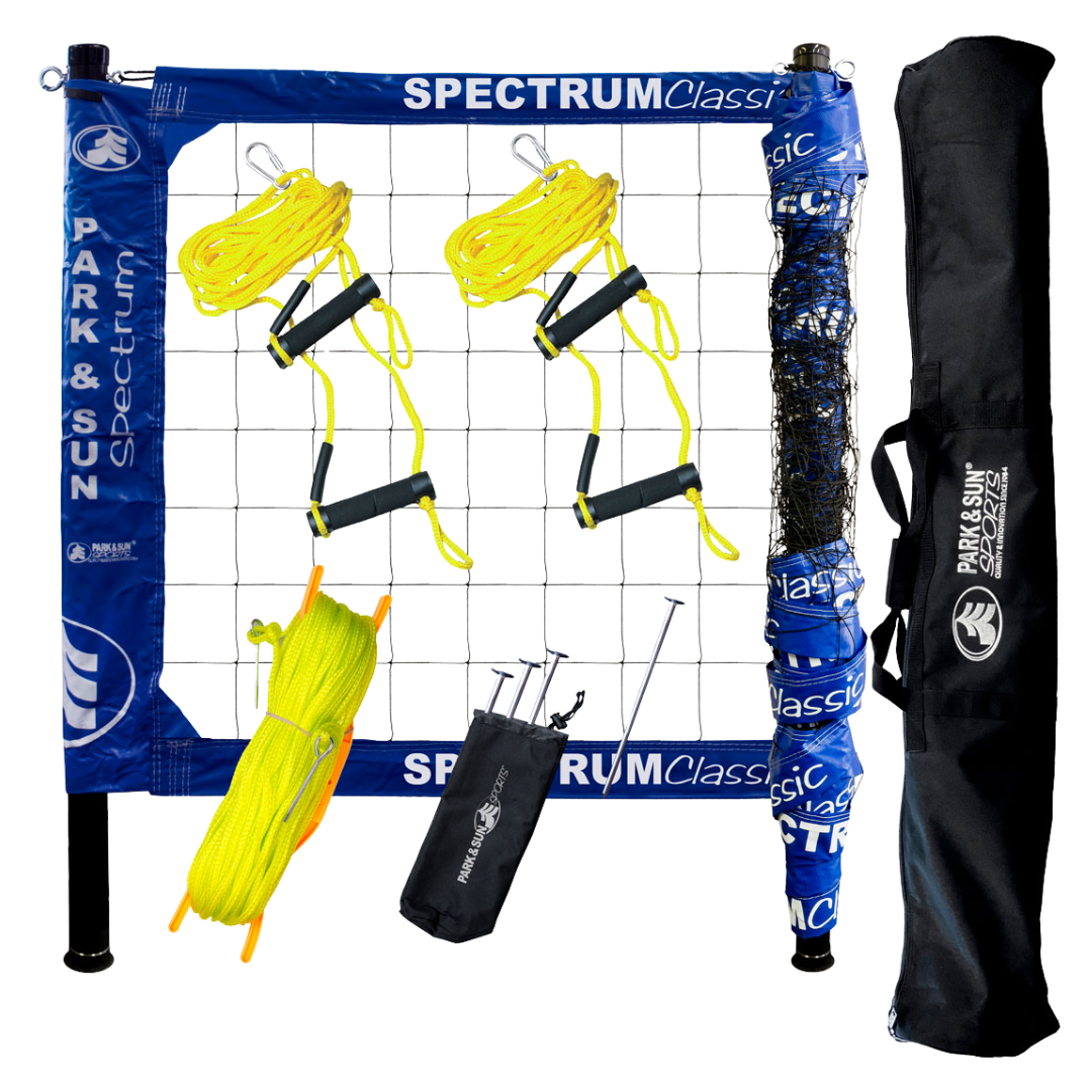 Park &amp; ​​Sun Spectrum Classic Outdoor Volleyball Set