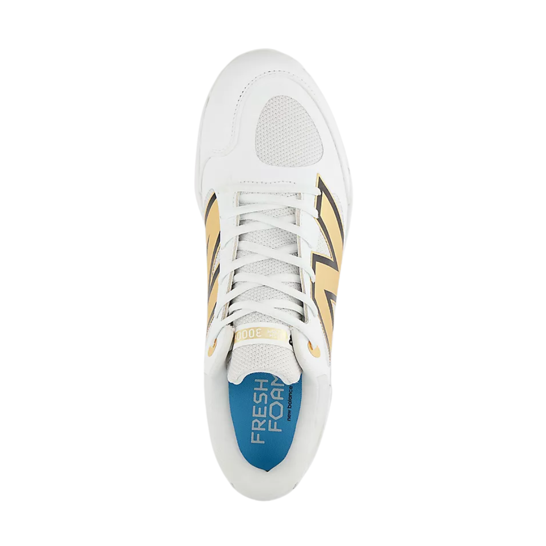 Image of New Balance Fresh Foam X 3000v7 Metal (White/Gold)