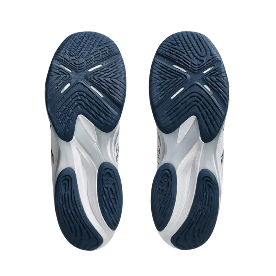 Asics Netburner Ballistic FF MT (White/Mako Blue)