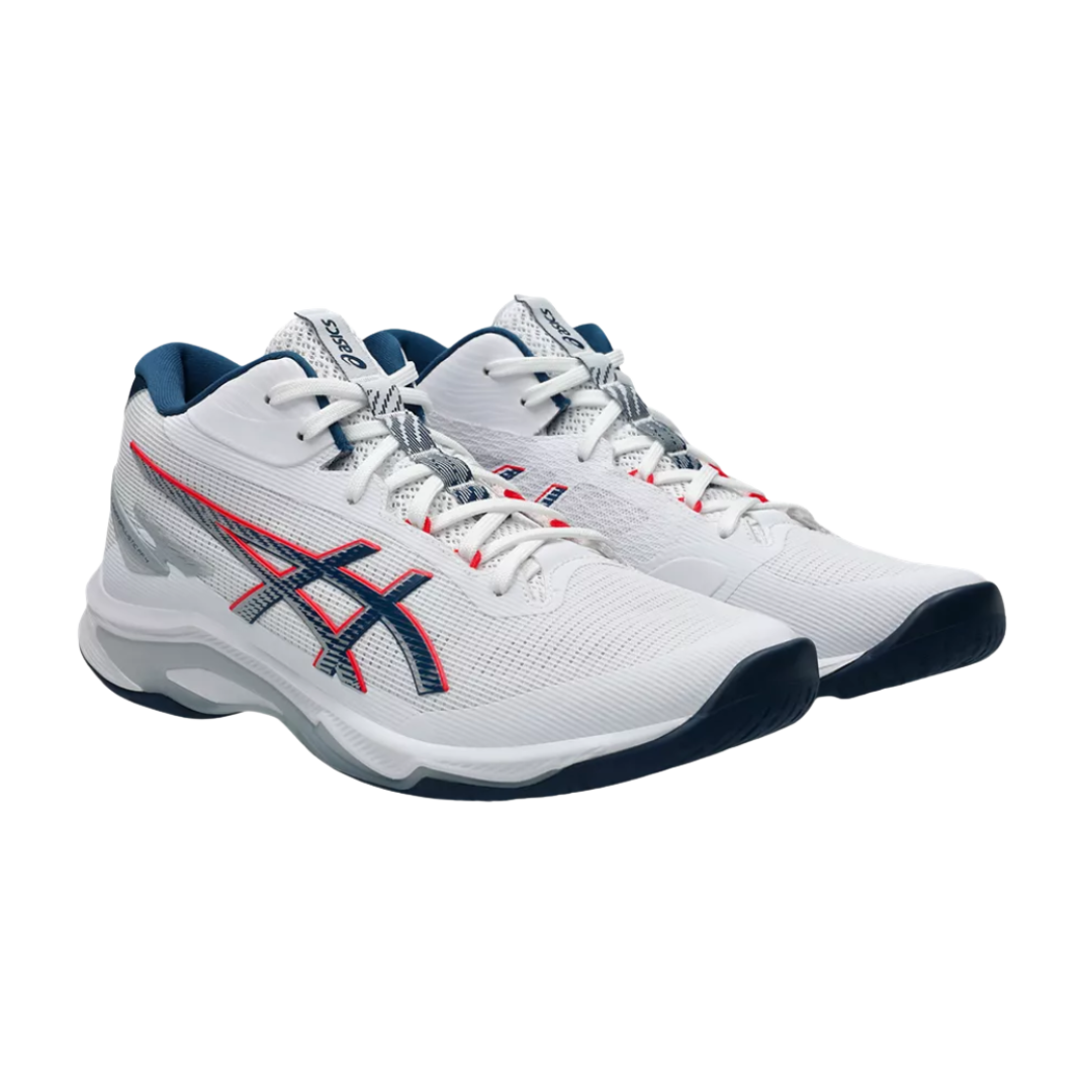 Asics Netburner Ballistic FF MT (White/Mako Blue)