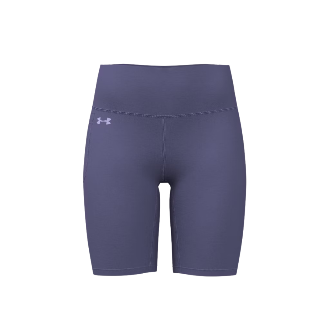 Under Armour Women 8" Bike Shorts (Purple)