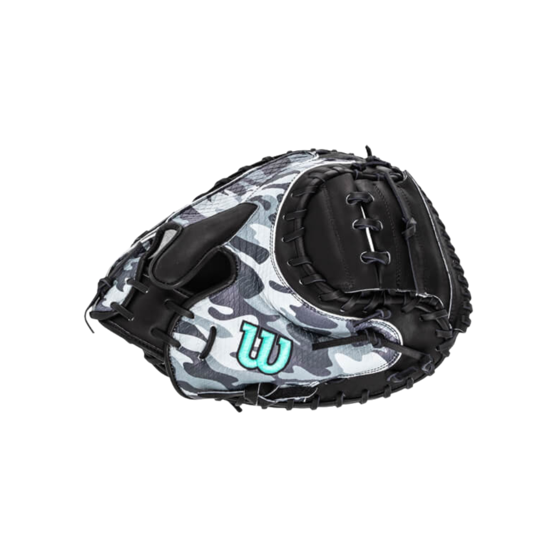 Wilson A2000 Austin Wells Catcher's Mitt 34'' (Black/Grey)