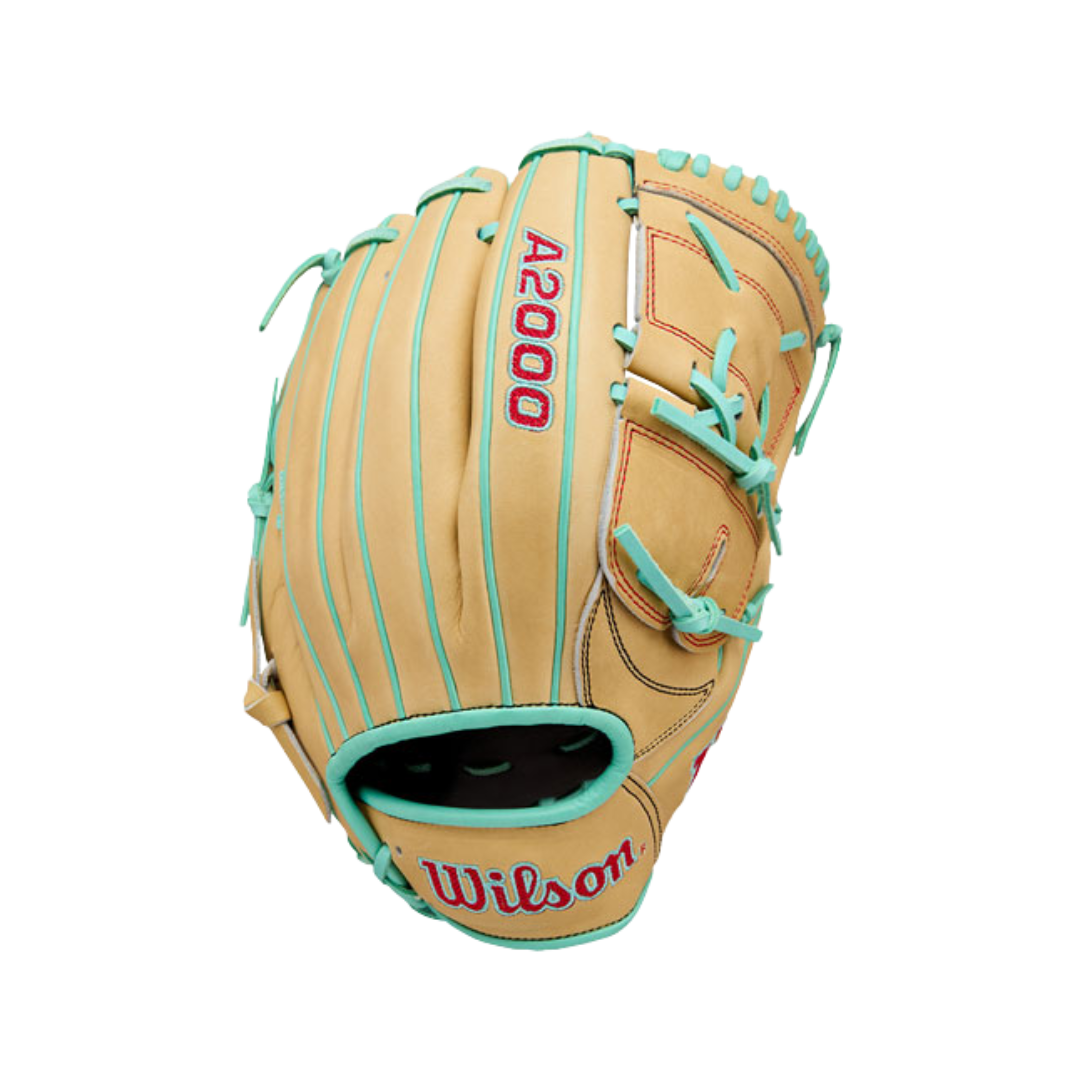 Wilson A2000 B12 Glove 12'' (Blonde/Mint/Red)
