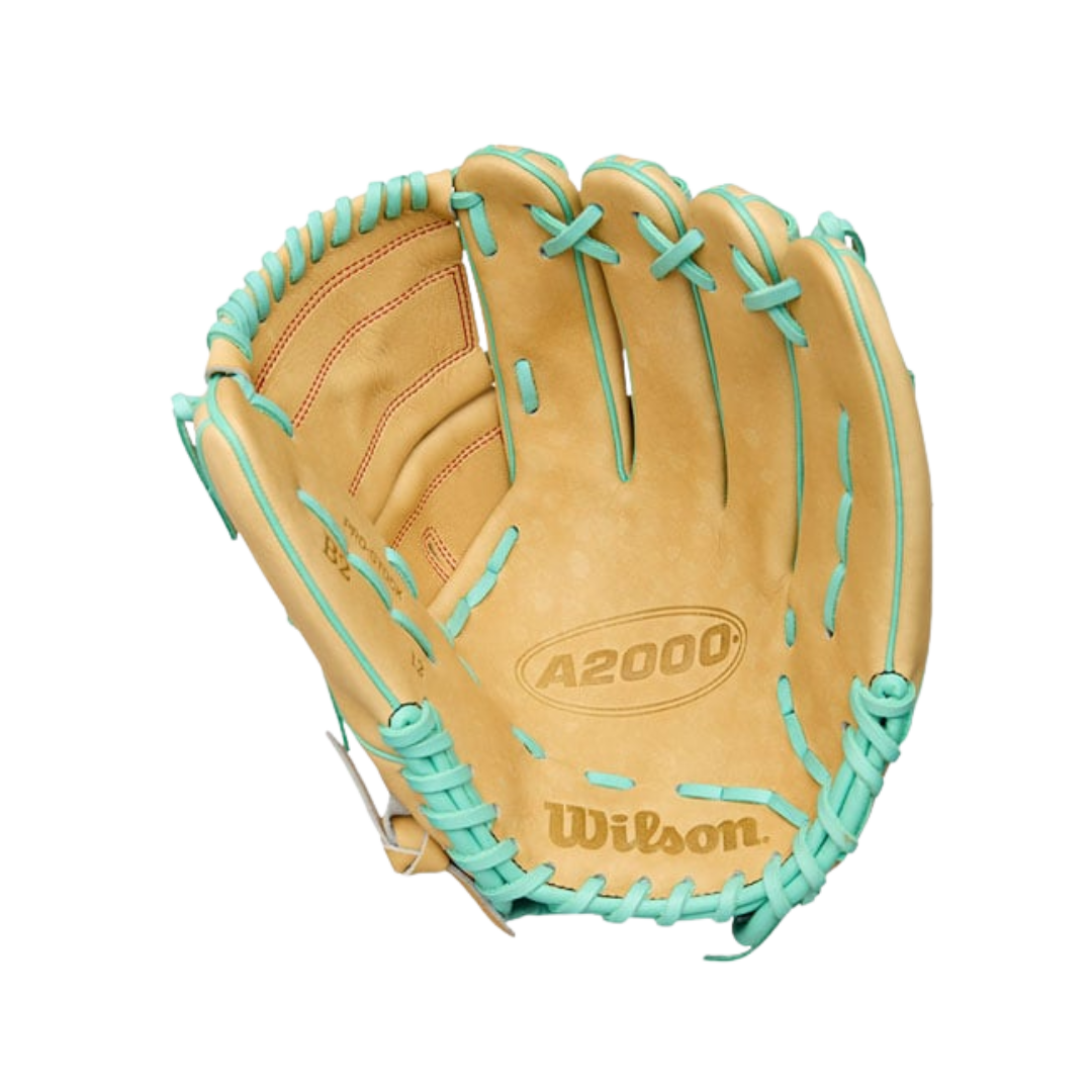 Wilson A2000 B12 Glove 12'' (Blonde/Mint/Red)