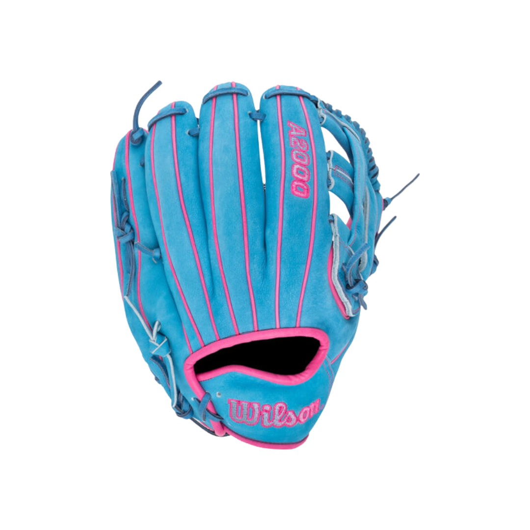 Wilson A2000 Elly De La Cruz A2000 Game Model Glove 12" (Columbia Blue/Pink)
