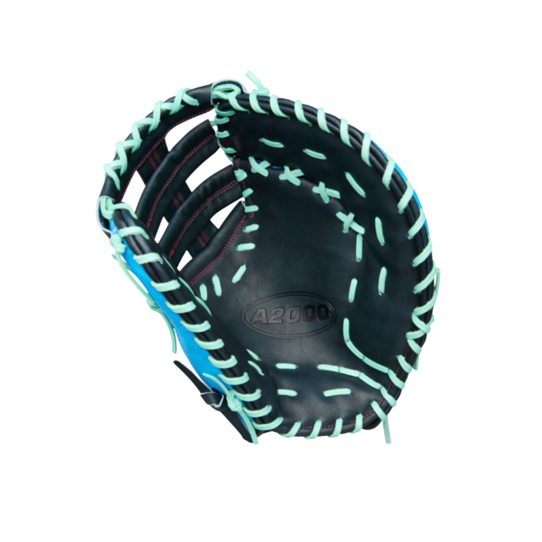 Wilson A2000 1677 First Base Mitt Left Hand Thrower 12.5'' (Blue/Navy)