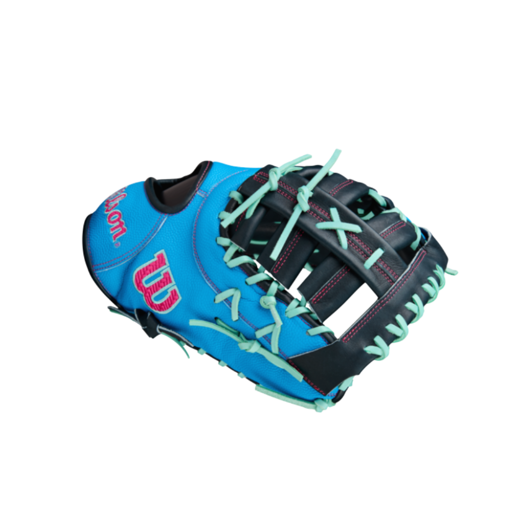 Wilson A2000 1677 First Base Mitt Left Hand Thrower 12.5'' (Blue/Navy)