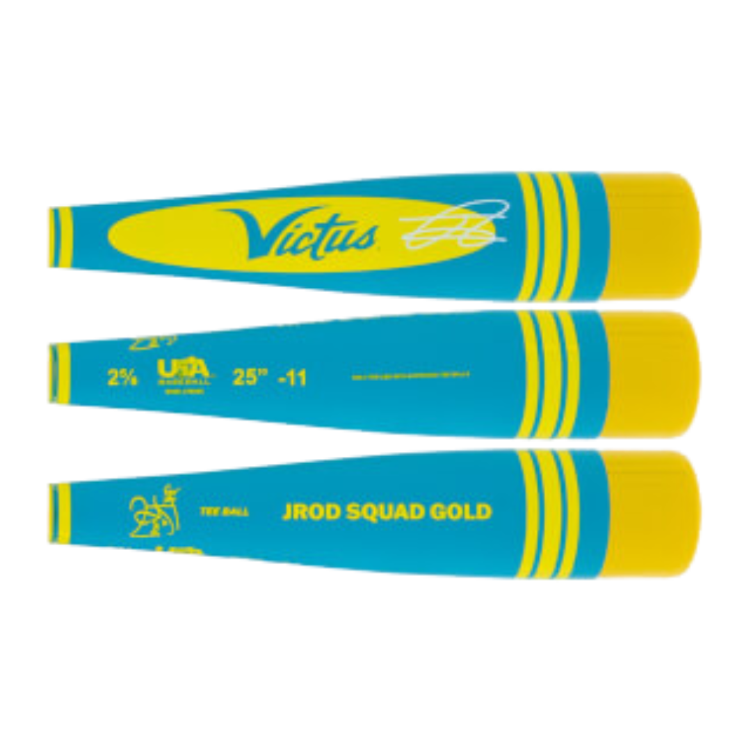 Image of Victus Vibe JRod Squad Gold Pro Crayon (-11) Tee Ball 2 5/8''