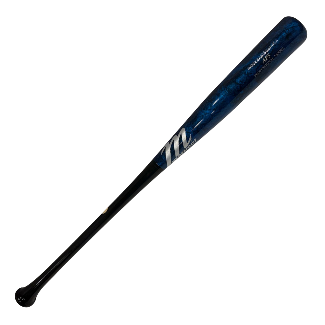 Marucci AP5 PRO Maple Bat (Black/Blue)