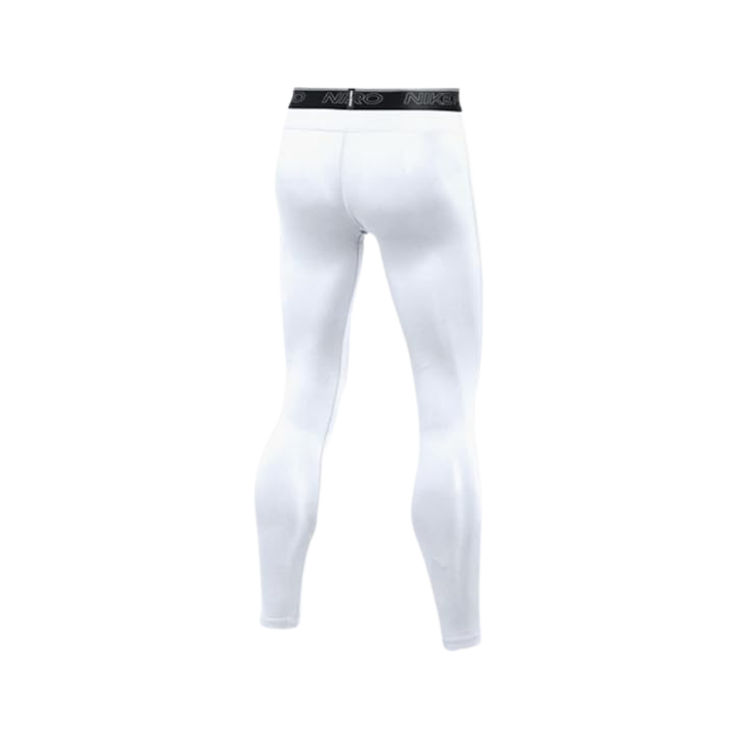 Nike Pro Full Length Training Men Tight Medium (White)