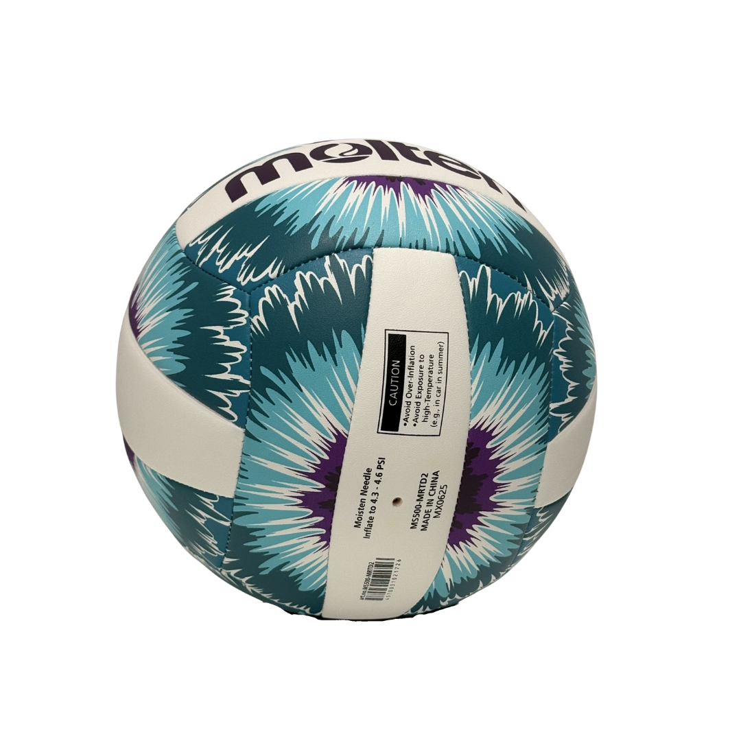Image of Molten MS500 Volleyball Tie Dye #5 (Teal/purple)