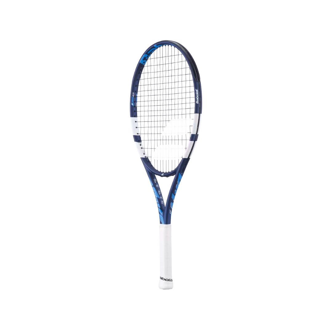Image of Babolat Drive Junior 25 Strung Racket (Blue)