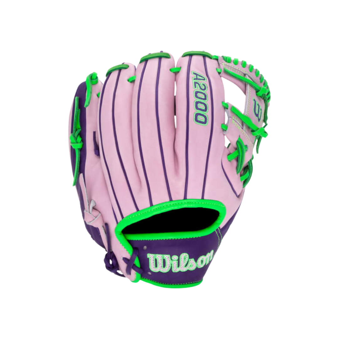 Wilson A2000 1786 Infield Glove (Pink/Green) 11.5''