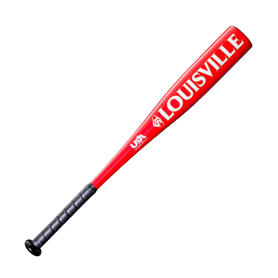 Louisville Slugger Meta (-13) T-ball USA Bat (Black/Red)