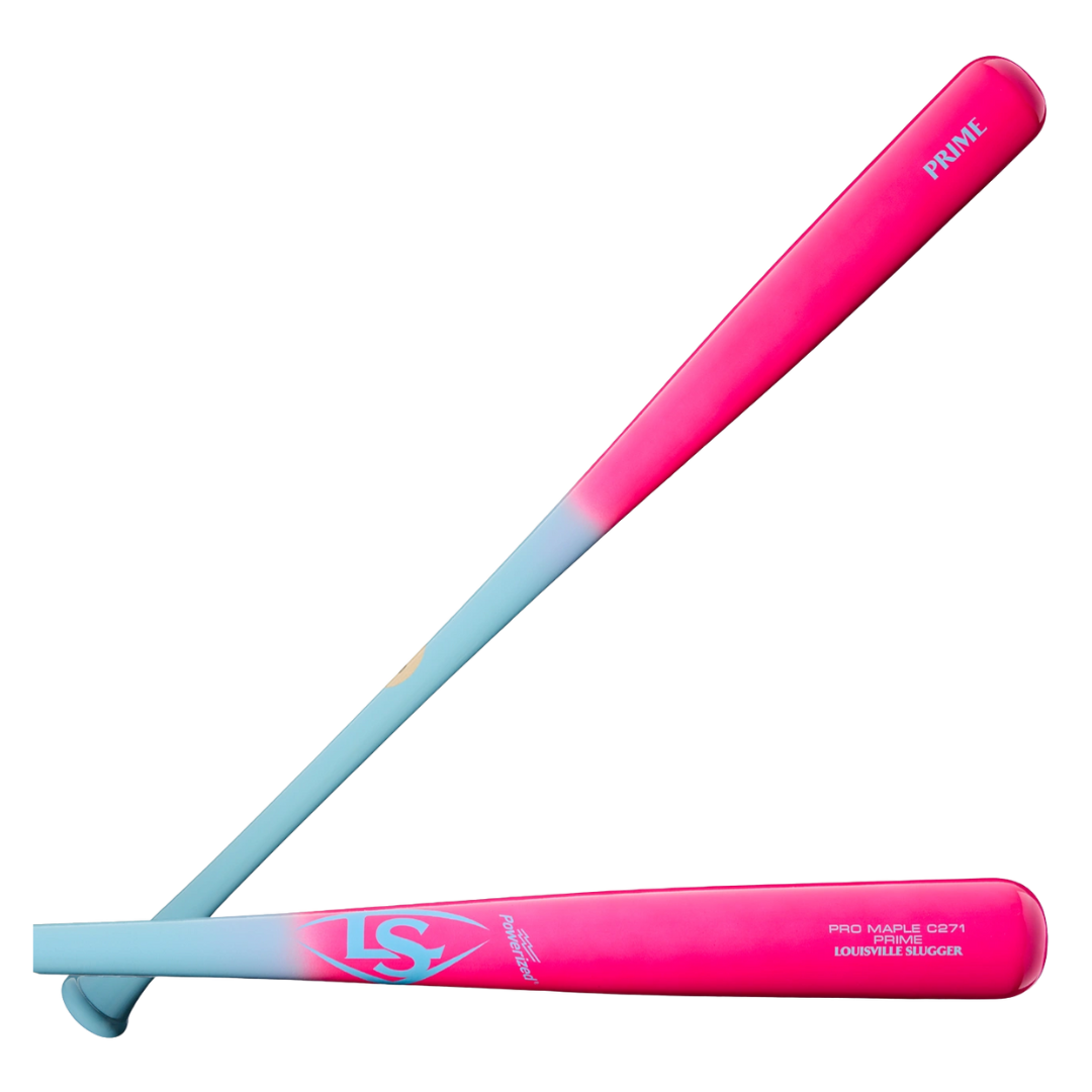 Image of Louisville Slugger MLB Pro Prime C271 Maple Bat (Cotton Candy)