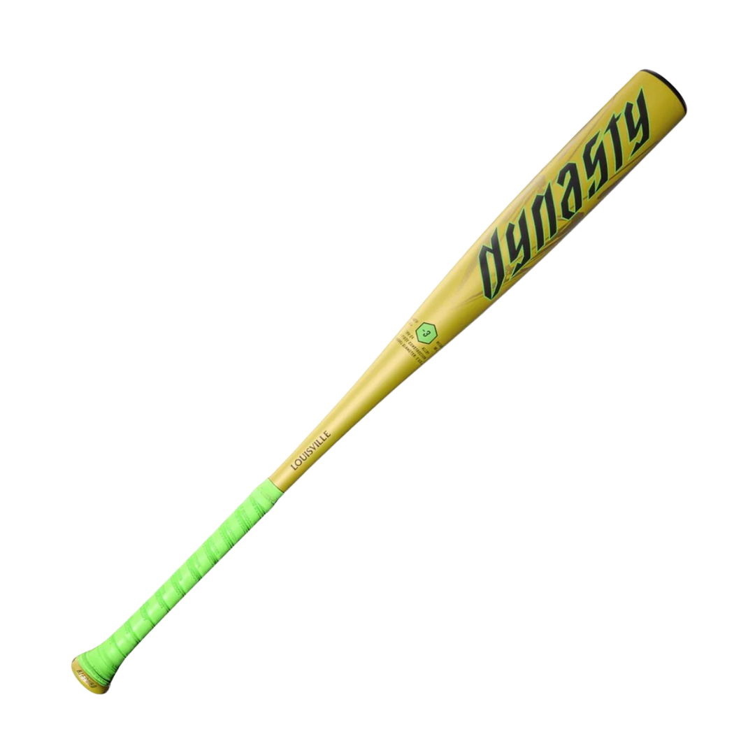 Louisville Slugger Dynasty BBCOR Bat (-3) (Green/Yellow) 2 5/8''